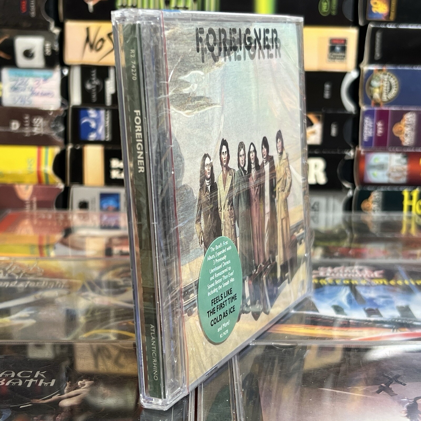 Foreigner 1977 CD Brand New 2002 Rhino Reissue Bonus Demos Hard Rock Lou Gramm