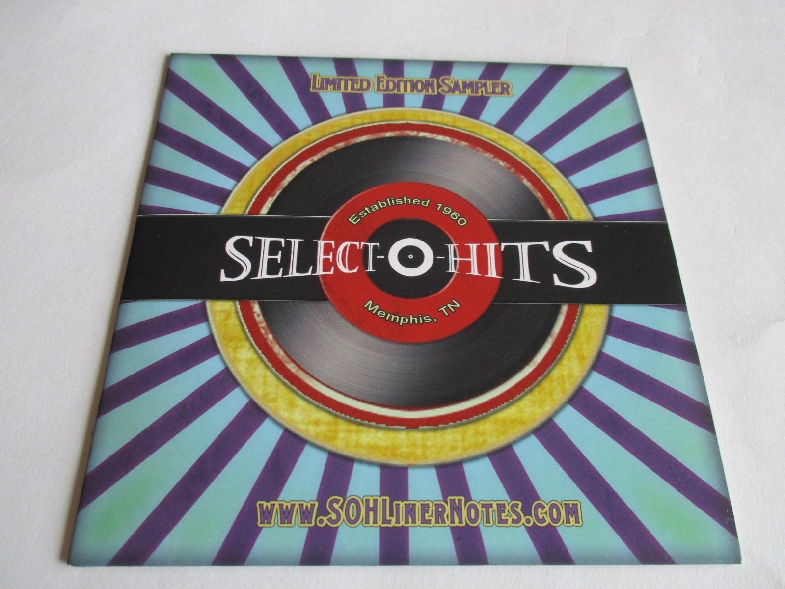SELECT-O-HITS CD Sampler Limited Edition 11 Tracks RSD 2012 Digipak NEW