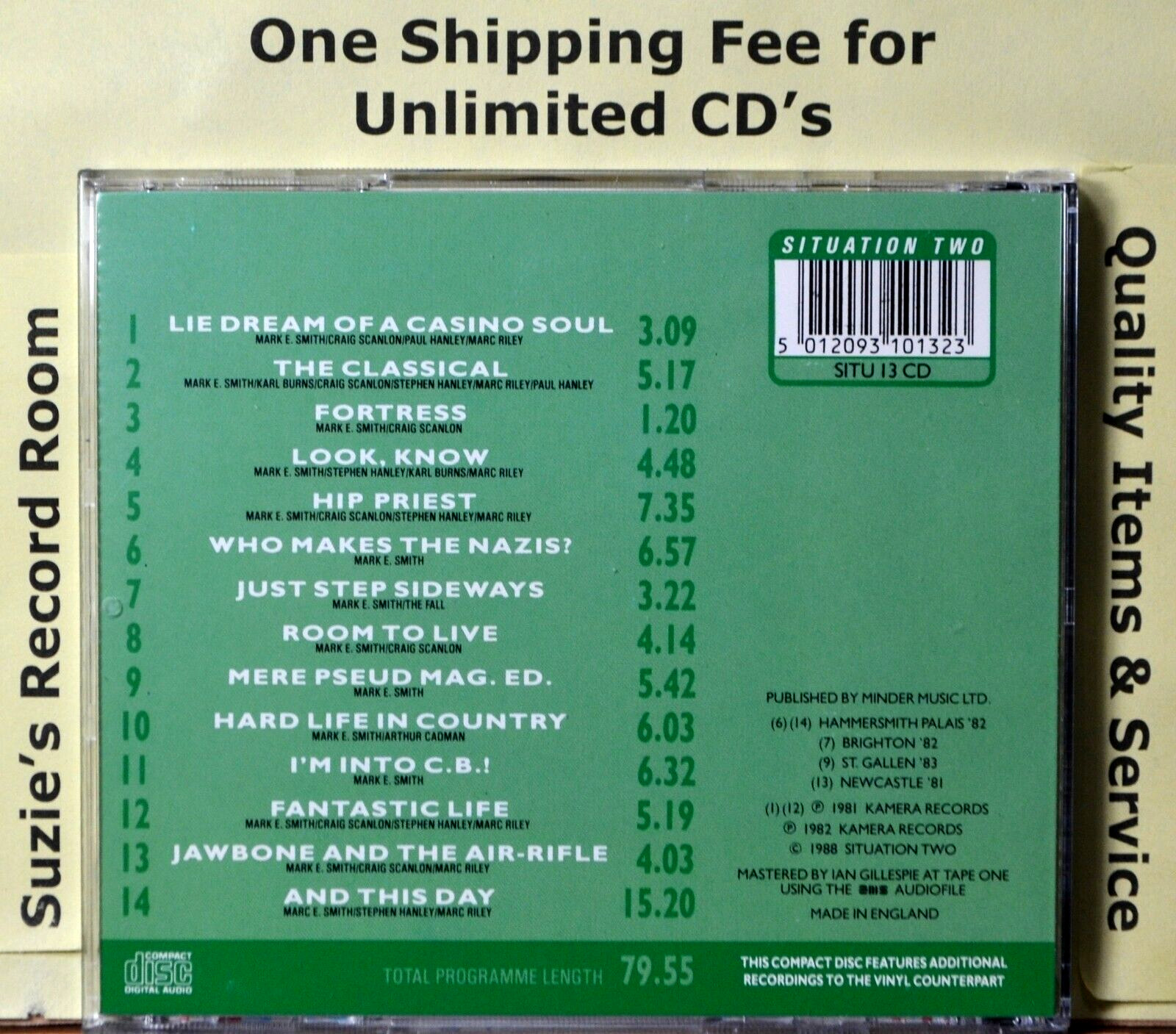 CD The Fall Hip Priest and Kamerads EX+ NICE COPY Original Issue - Post Punk