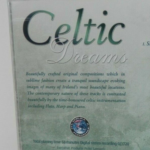 Global Journey: Celtic Dreams Music CD - Flute Harp Piano Chill Relax New SEALED