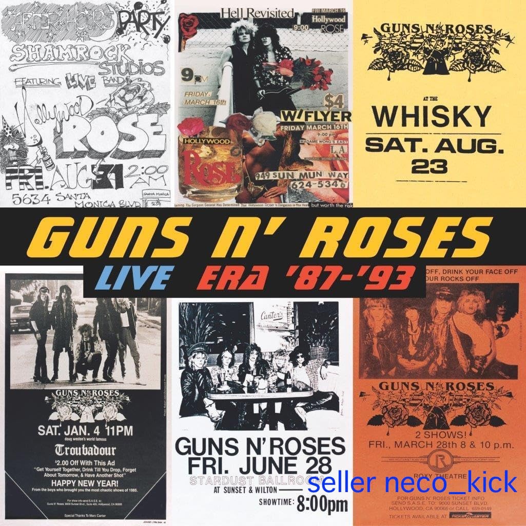 5ET GUNS N’ ROSES LIVE ERA ’87 - ’93 JAPAN 2025 SHM CD