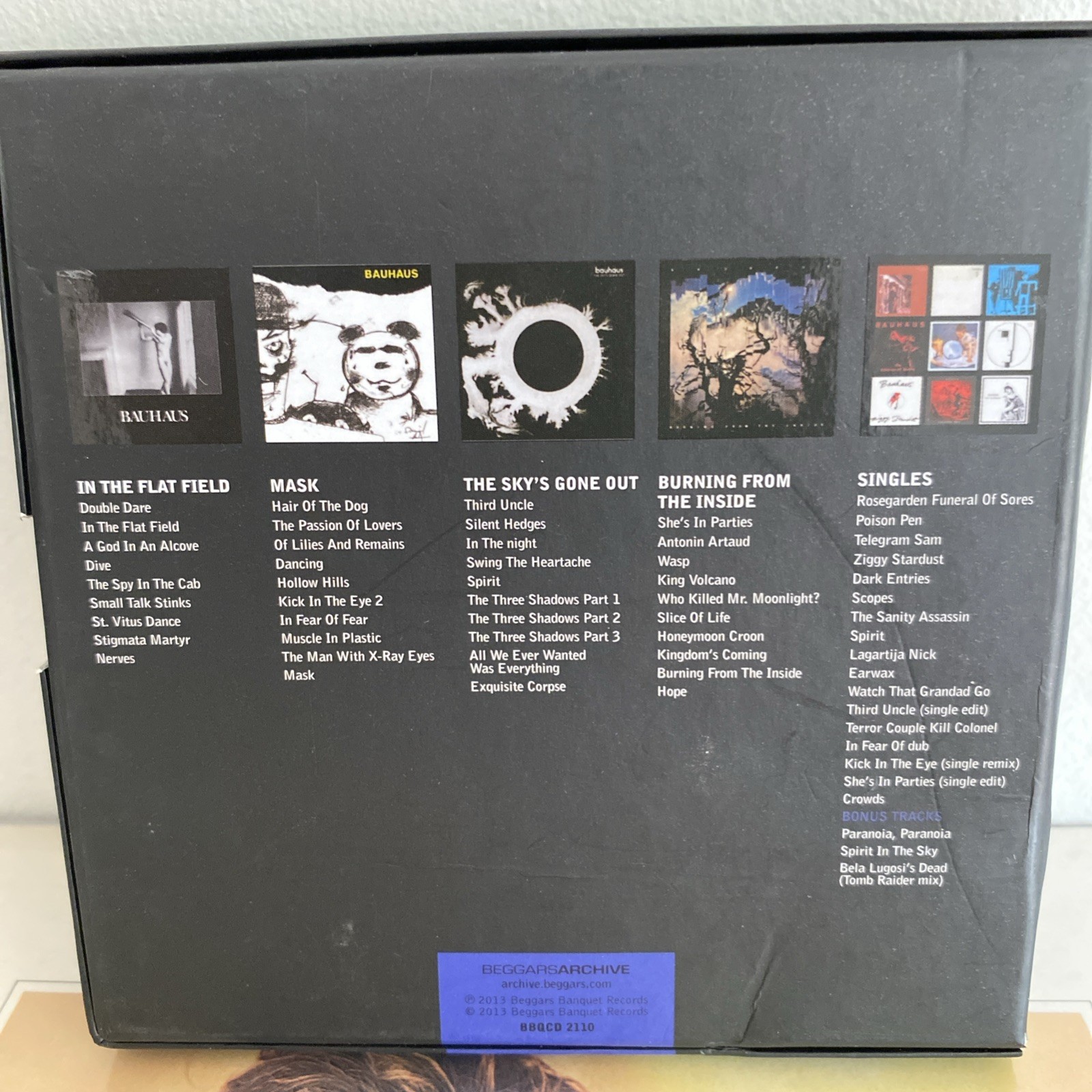 5 Albums by Bauhaus (CD, 2013) 5 CD BOXSET PRE OWNED IN EX CONDITION
