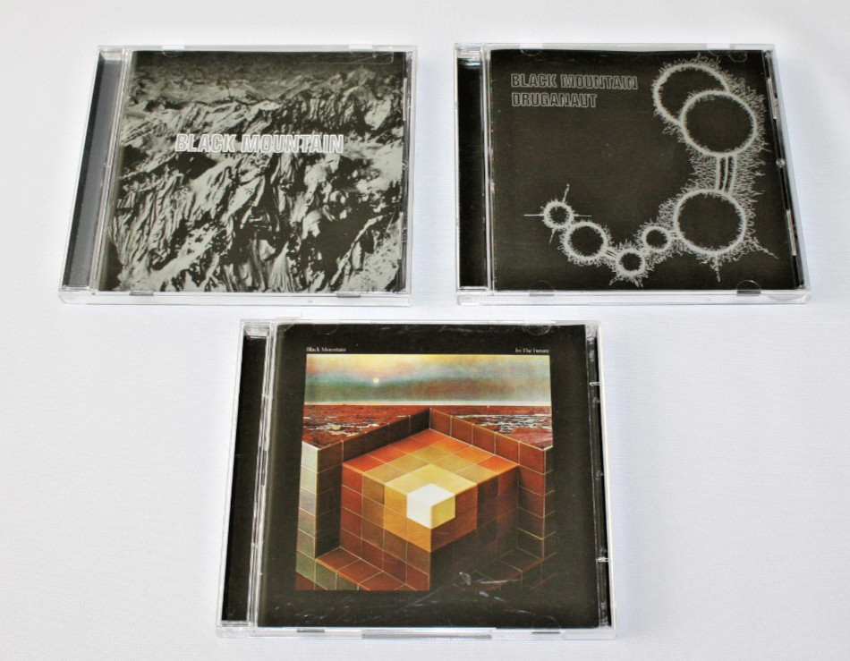 BLACK MOUNTAIN CD Lot - Self title, Druganaut, In The Future Limited Ed 2x cd
