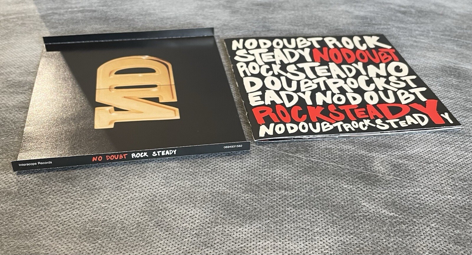 No Doubt Rock Steady CD Replacement Inner Paper Inlay Sleeve Cover