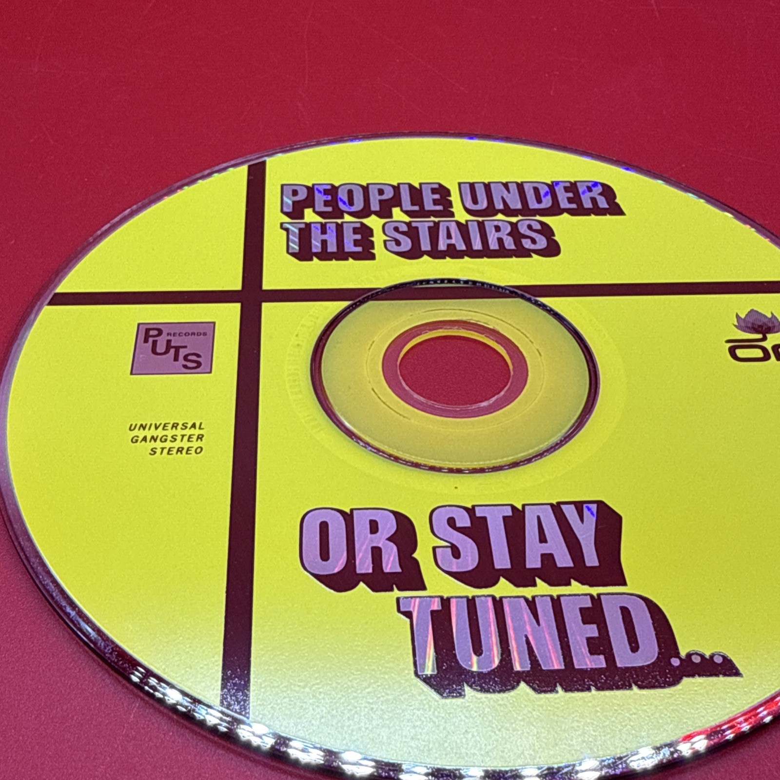 PEOPLE UNDER THE STAIRS - Or Stay Tuned - CD Only Album