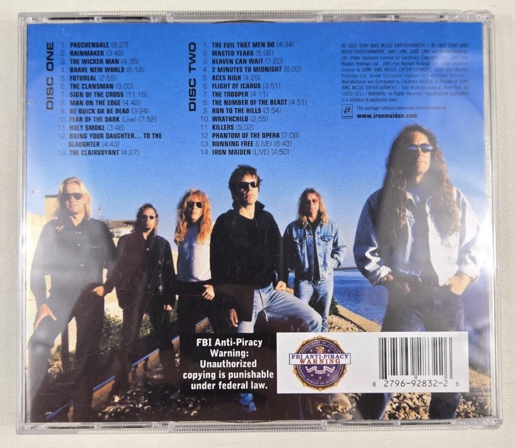 Iron Maiden ‎– The Essential Iron Maiden 2 CD Set. VG+. See Photos.