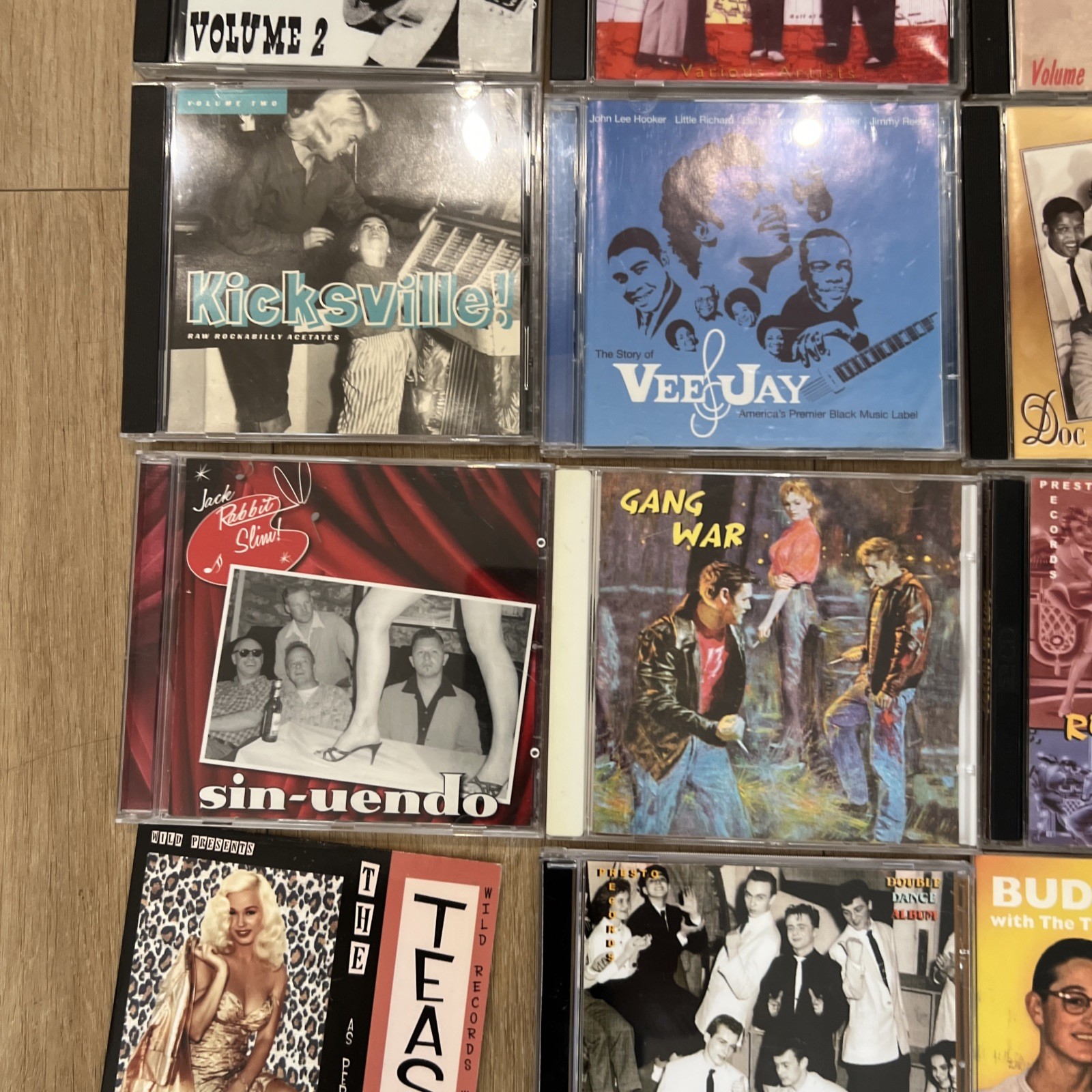 Rockabilly CD Collection Set Of 20 Good Condition Some Of Them Are RARE Set 6