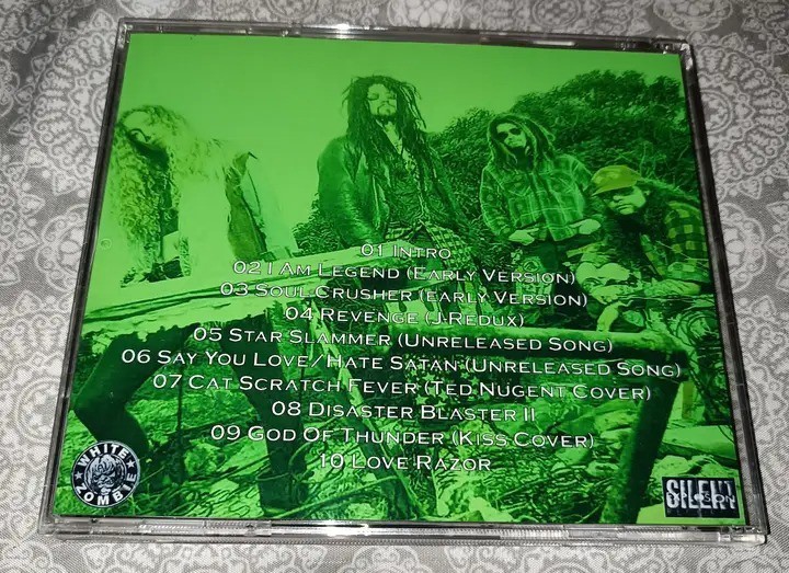 White Zombie Live In Birmingham, England (01-28-90) Limited Promo CD
