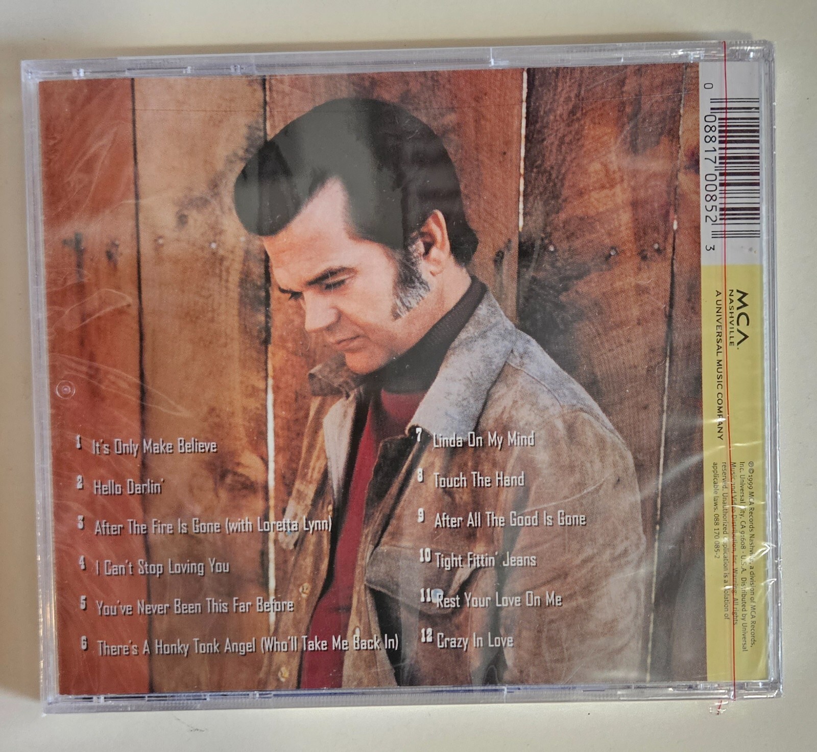 CD: The Best Of Conway Twitty The Millennium Collection NEW / SEALED MCA 1999