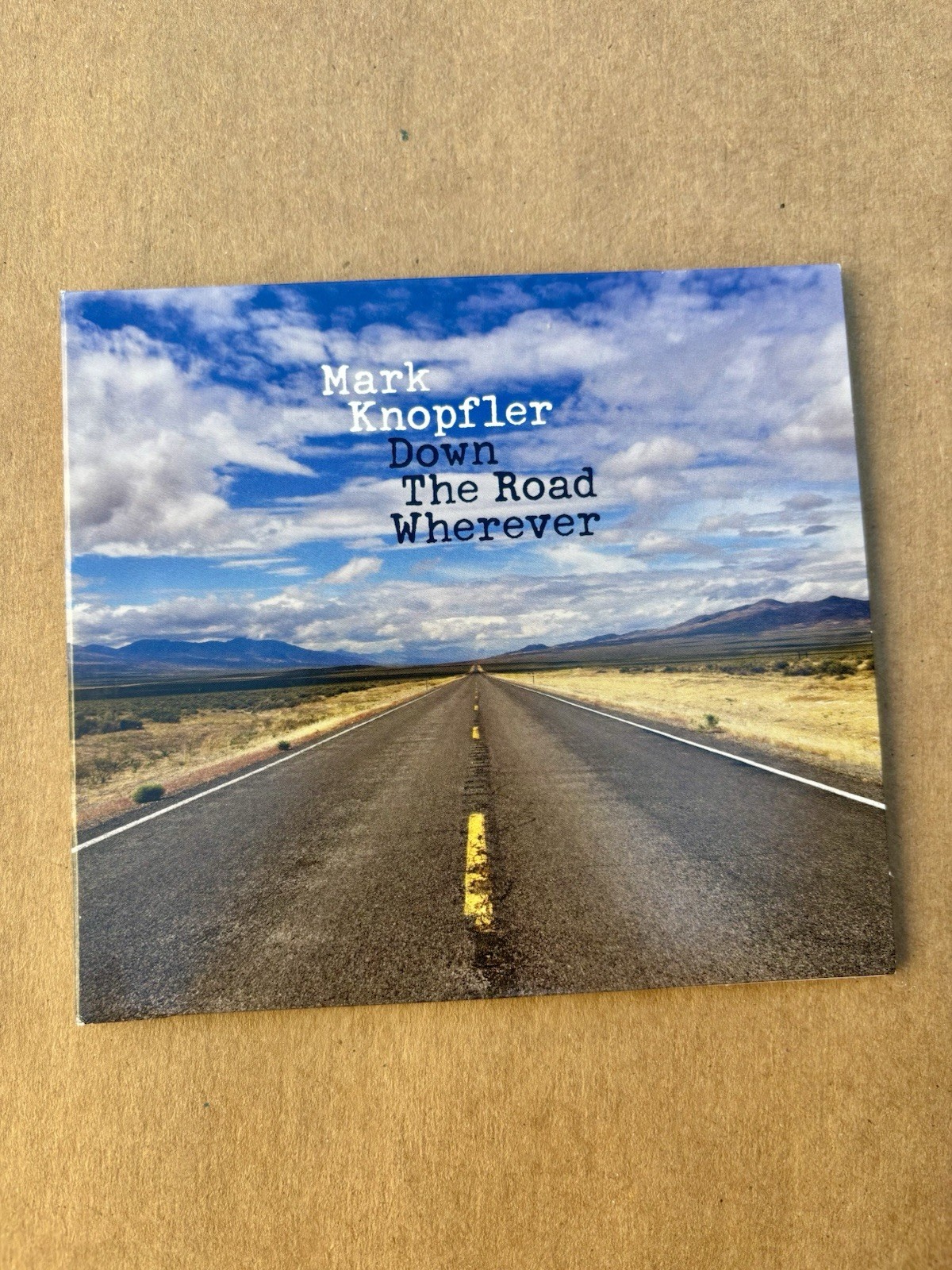 Mark Knopfler Down the Road Wherever CD 2018 Blue Note New