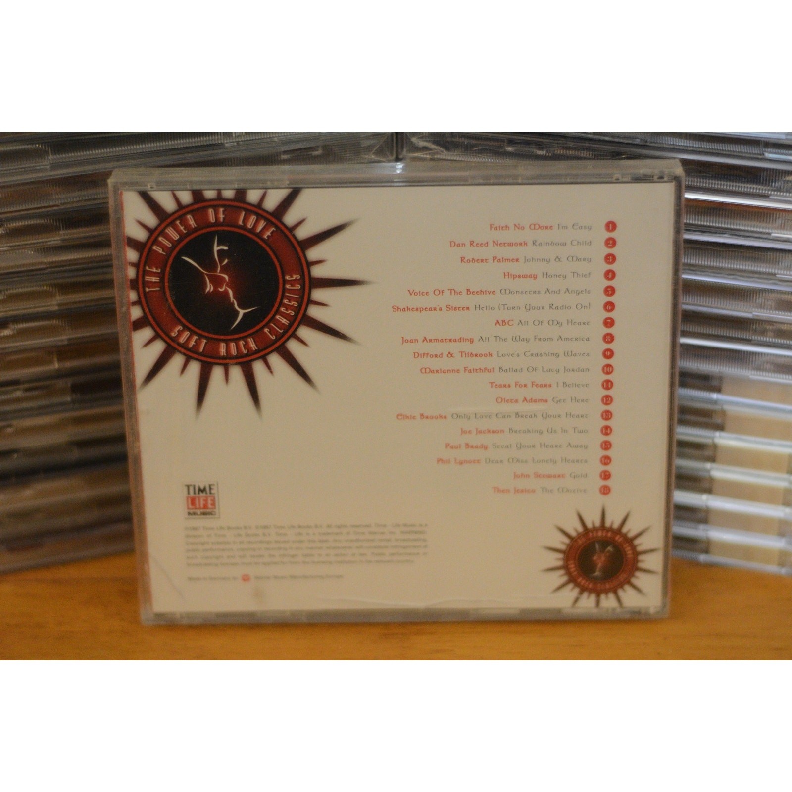 Various Artists CD The Power of Love Soft Rock Classics Time Life 16 Tracks