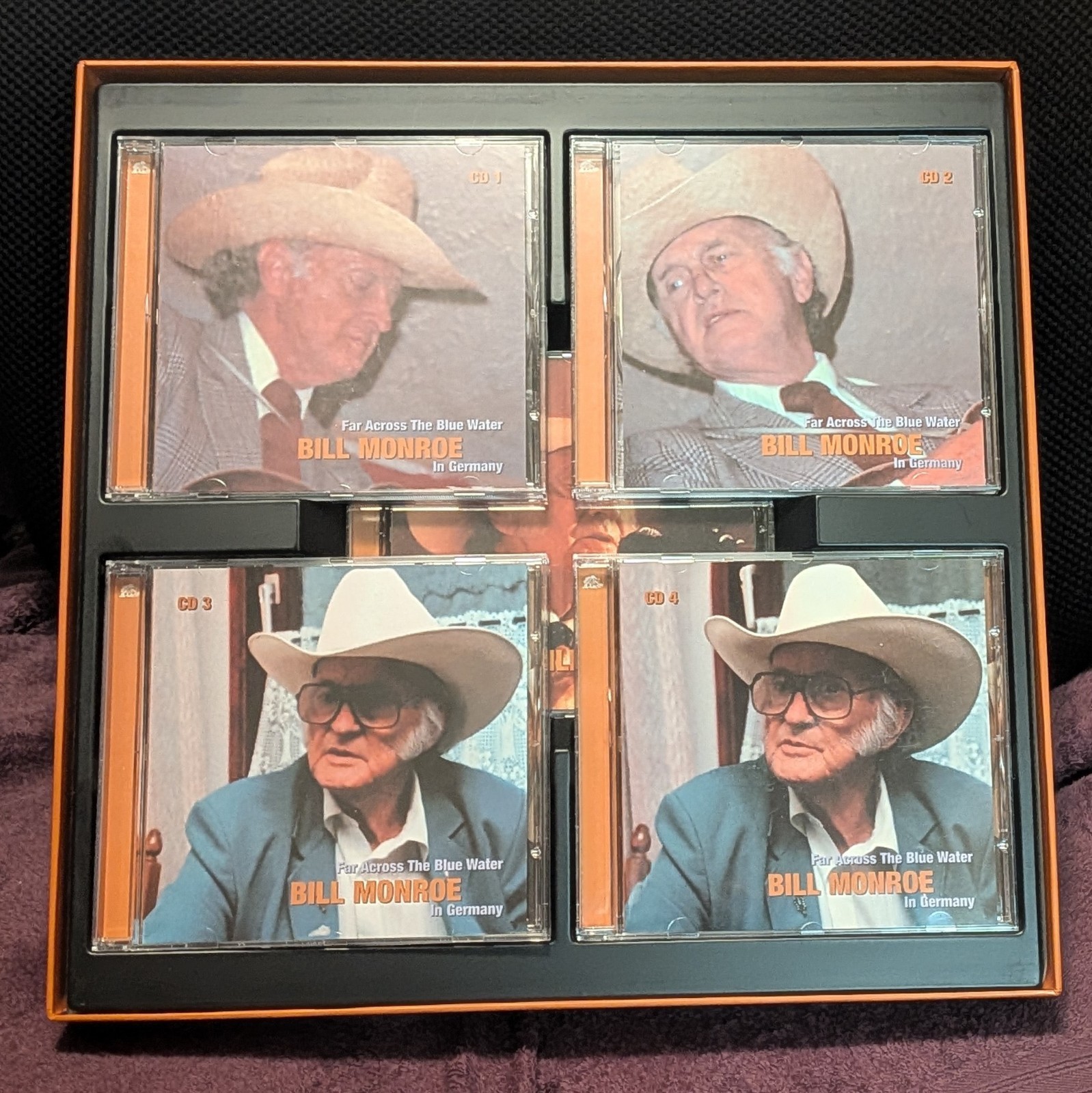 Bill Monroe: Far Across the Blue Water in Germany - Like New Box Set