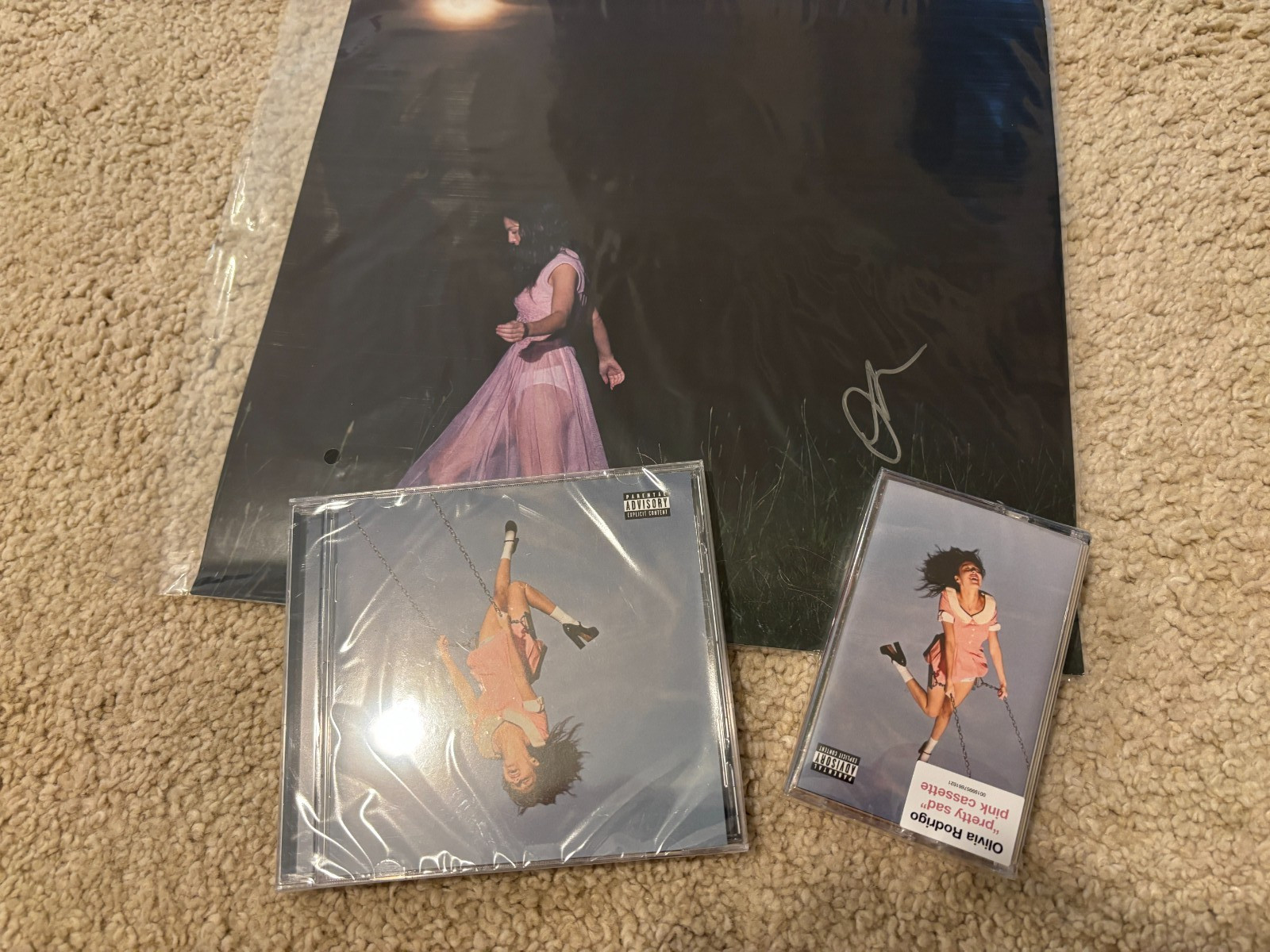 Olivia Rodrigo - You Seem Pretty Sad - CD Album, Cassette & SIGNED 12" Photo