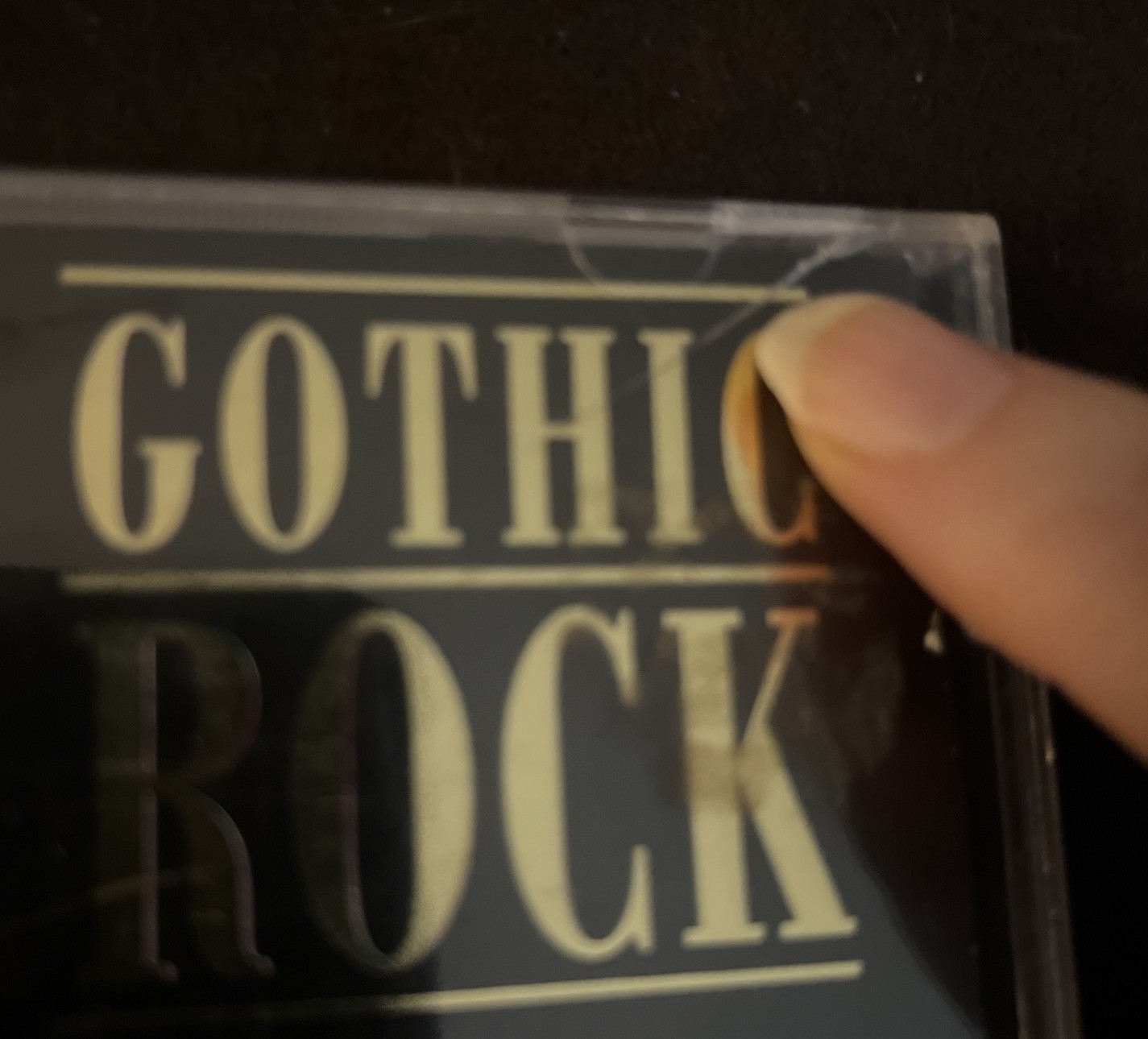 ￼ Various - Gothic Rock (2CD+Booklet) (CLEO 1019-2)1993 OUT OF PRINT/TARE/LTD ED