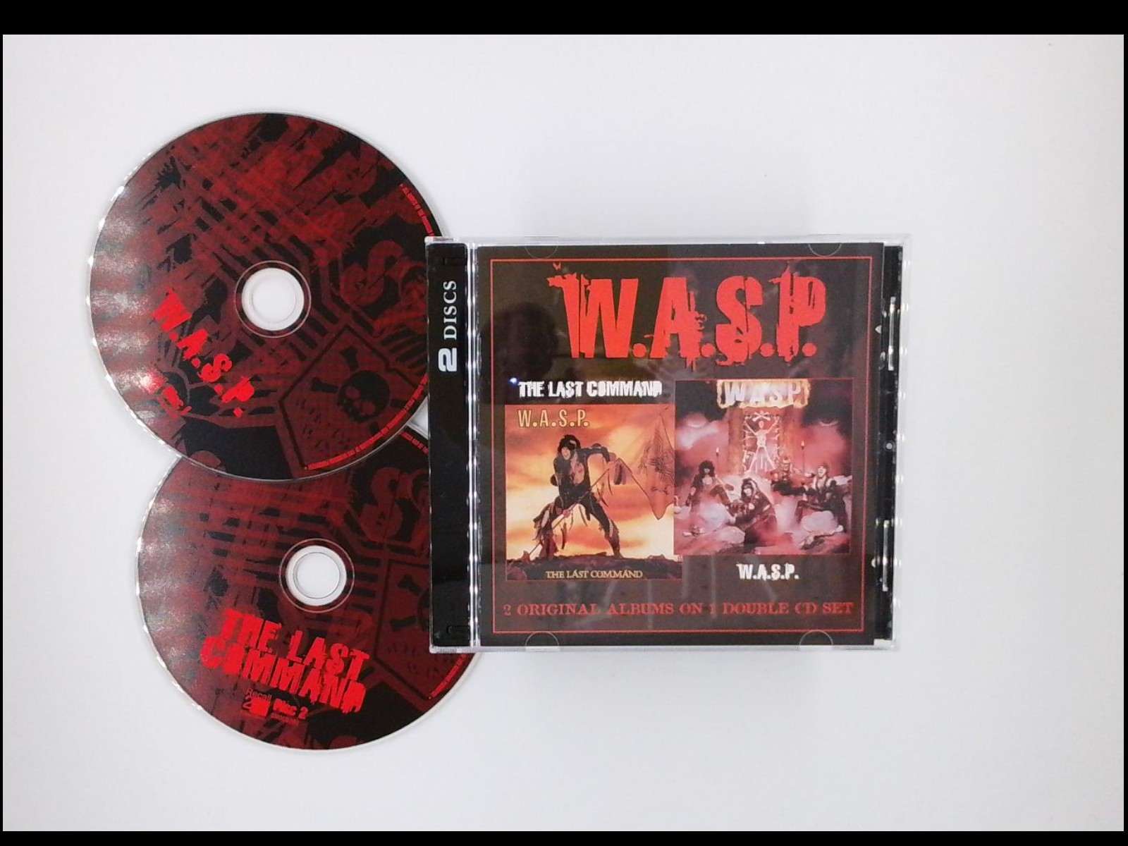 W.A.S.P. - WASP (ST) / The Last Command - 2 CD -Import Original Recording- EX/NM