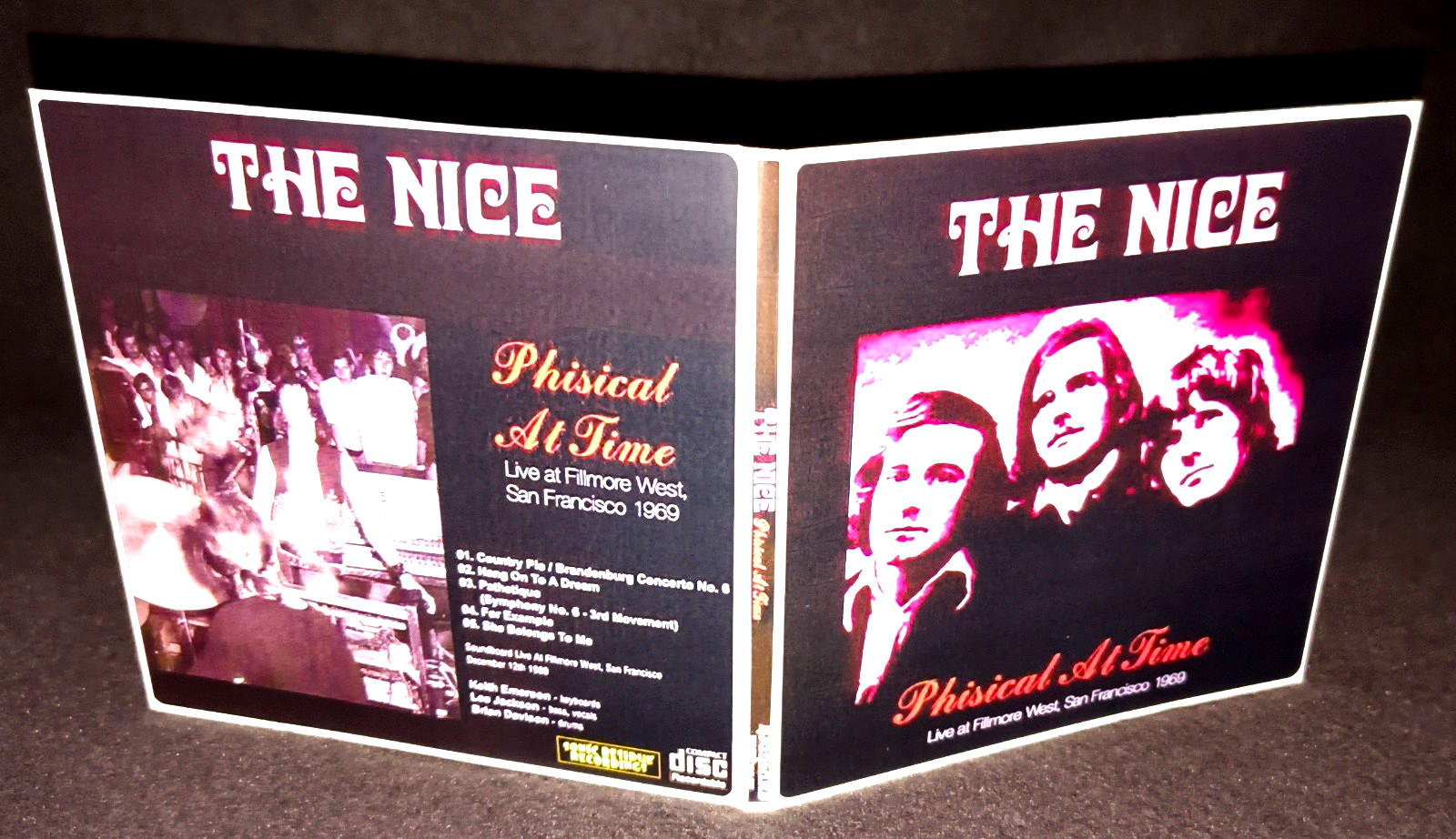 The Nice Fillmore West 1969 Gate Fold CD NEW