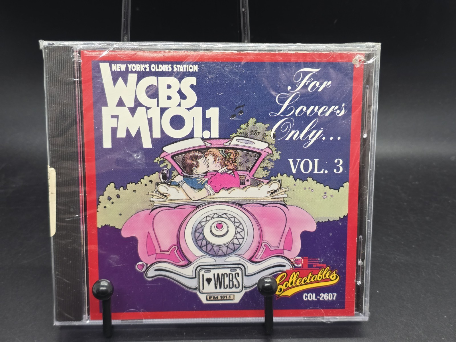 Collectables WCBS FM 101.1 For Lovers Only Vol. 3 (CD)14 Tracks New*Hole In Case