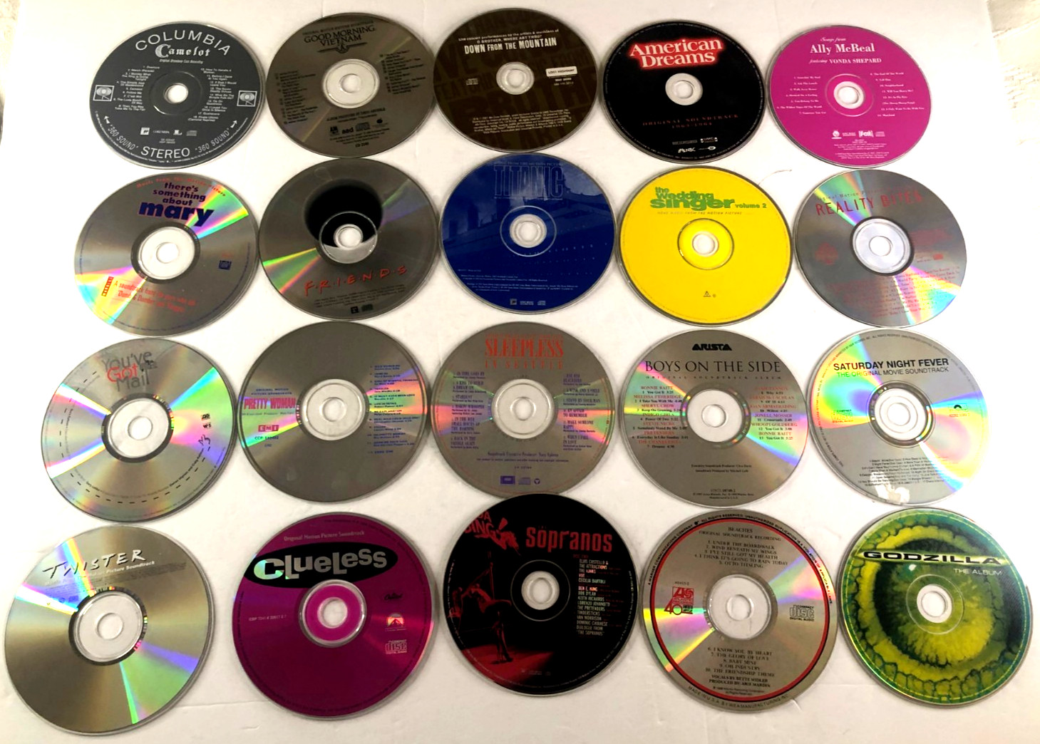 CD's Pick Choose your own-LOT #16-Motion Picture & Musicals Soundtracks Only