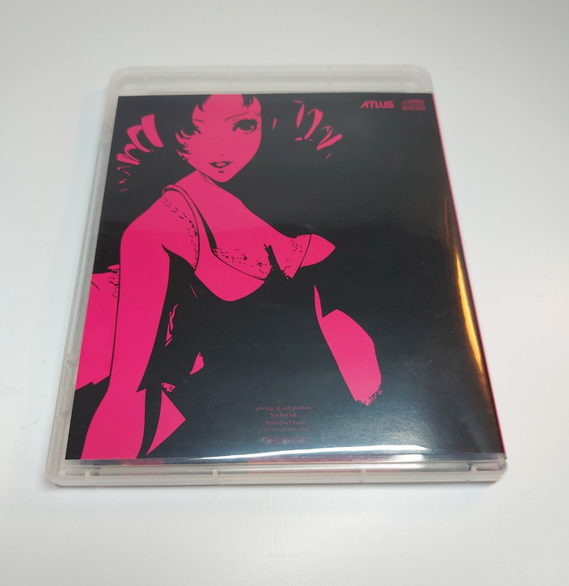 Catherine Sound Disk & Art Book CD soundtrack ATLUS Japan ver.