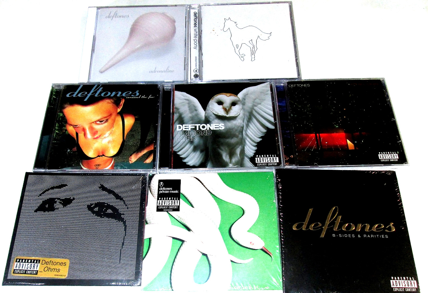 DEFTONES 8 CD Lot Brand New Factory Sealed - FREE Shipping w/ Tracking In USA