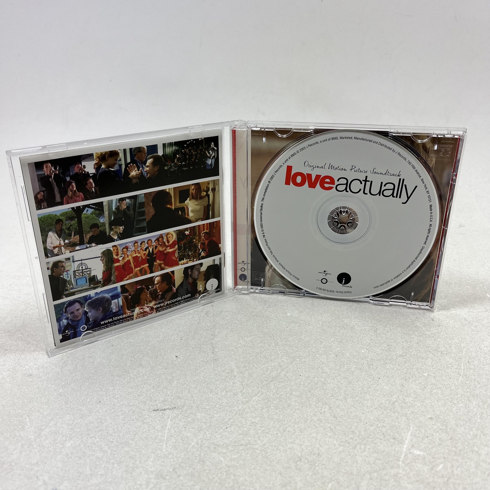 Love Actually Original Motion Picture Soundtrack CD 2003 J Records Multicolor
