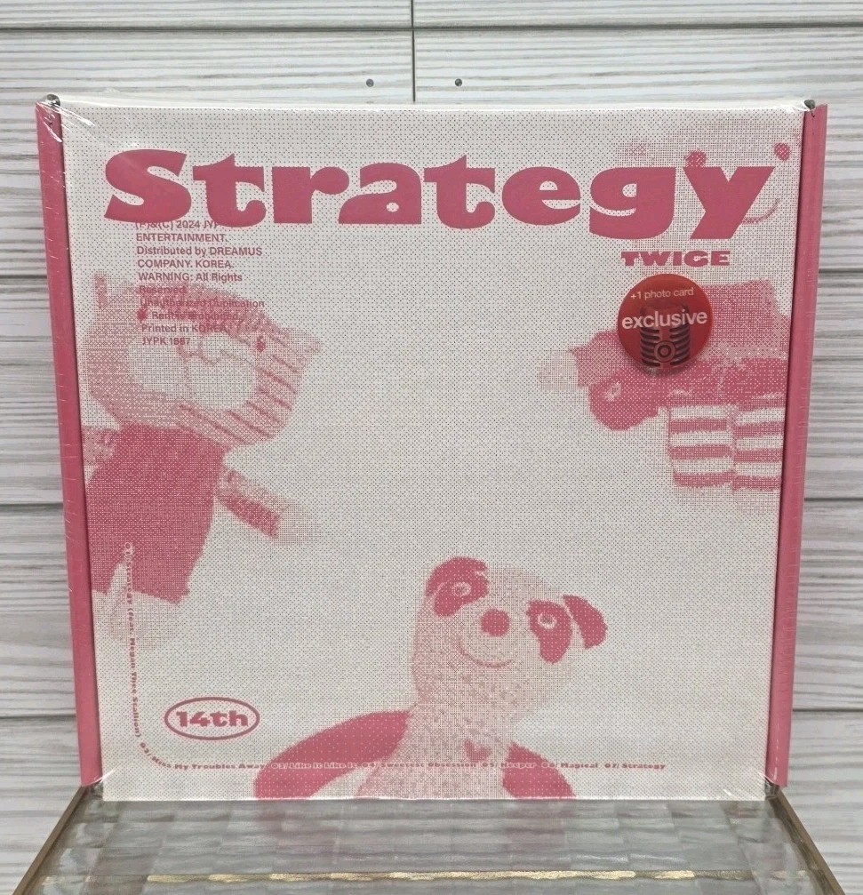 KPOP ♫ SEALED - TWICE STRATEGY 14th Mini Album Photobook Version 2