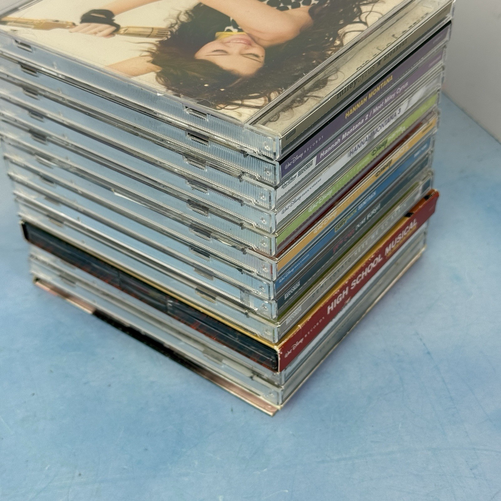 Disney Channel Music CD LOT OF 13 Hannah Montana Vanessa Hudgens Demi Lovato HSM