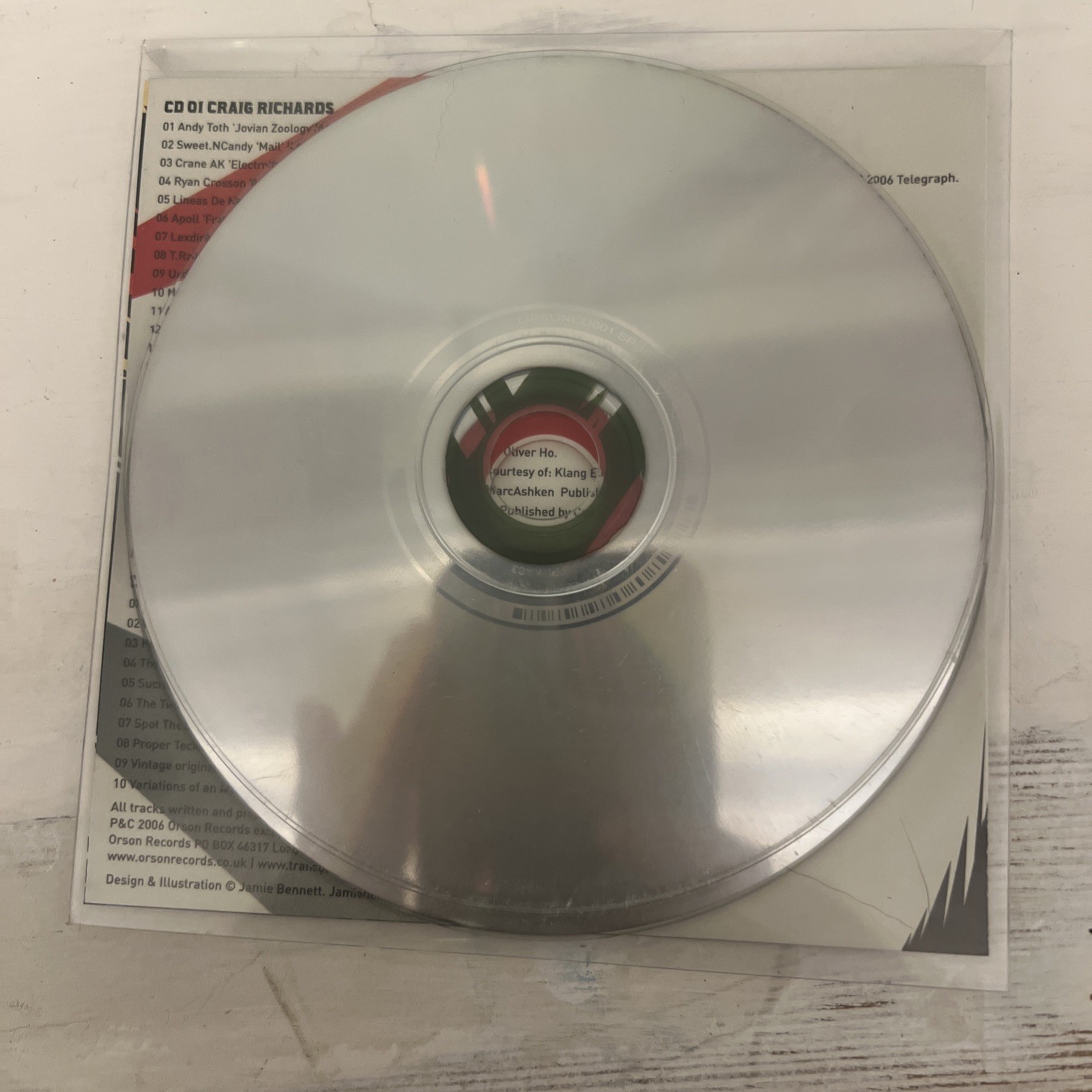 Craig Richards & Transparent Sound - The Two Headed Monster, (2xCD)