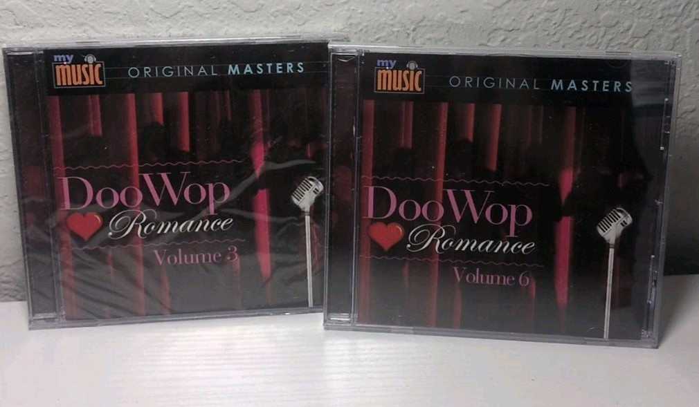 Doo Wop Romance Volume 3 & 6 My Music Original Masters New B297