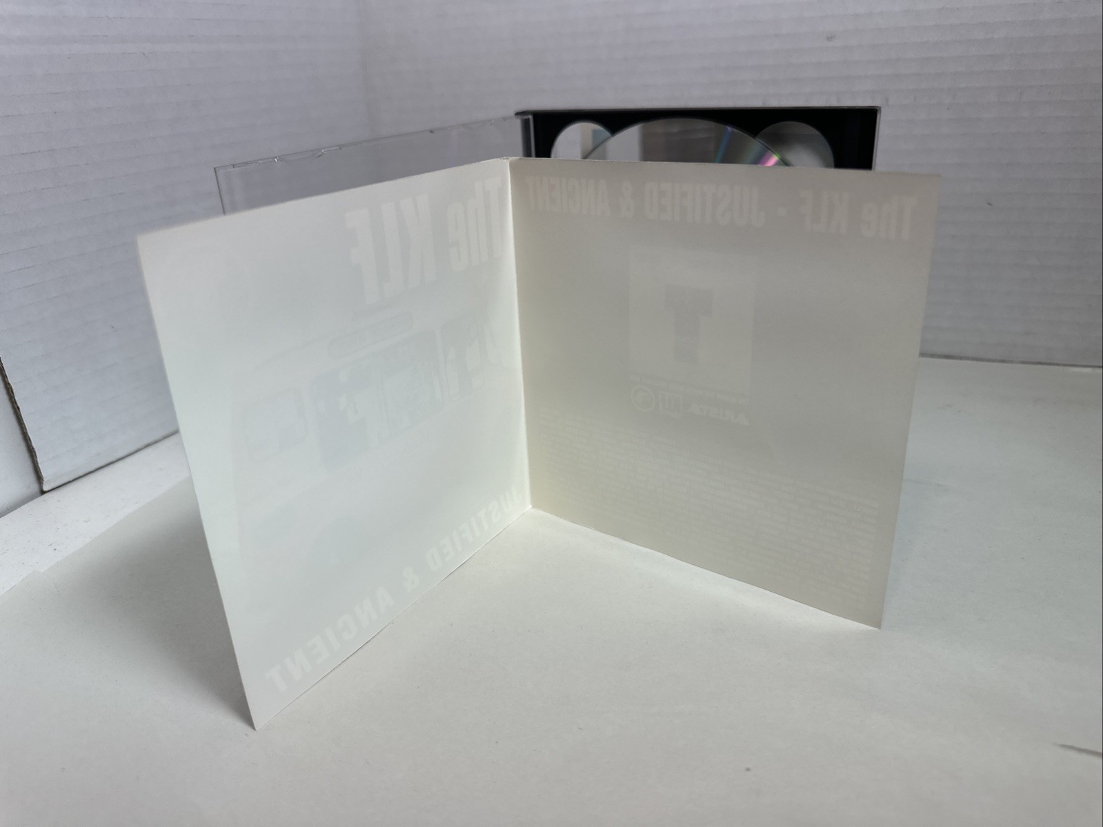 THE KLF - JUSTIFIED & ANCIENT /the White Room - Double Album unique Z Jewel Case