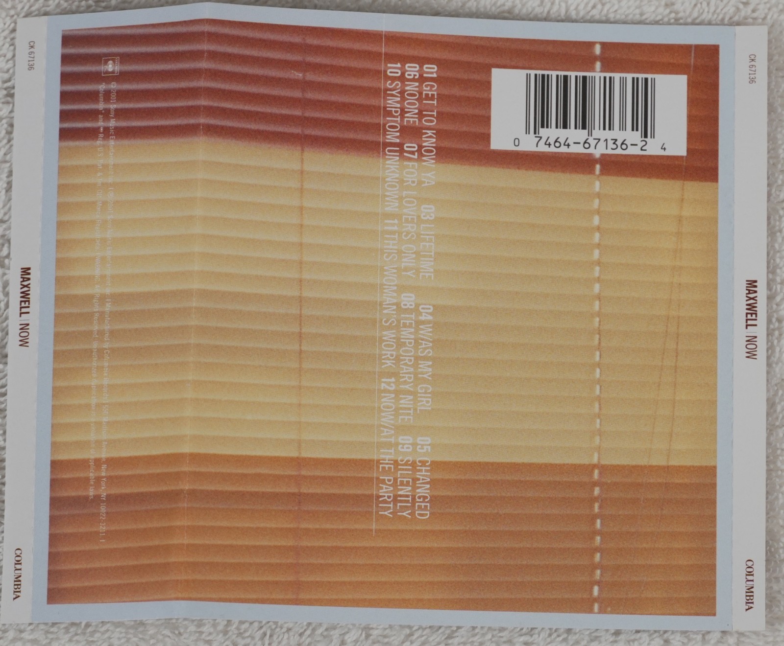 Lot of 3 Maxwell Cds - Urban Hang Suite, Embrya, Now