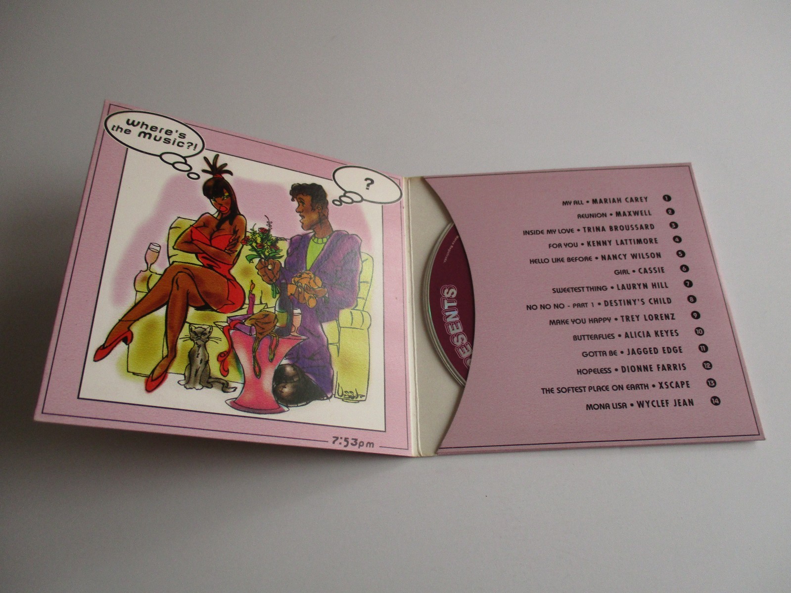 Romantic Soul Power CD Compilation Happy Valentines Day Baby! Promo Only1998 NEW