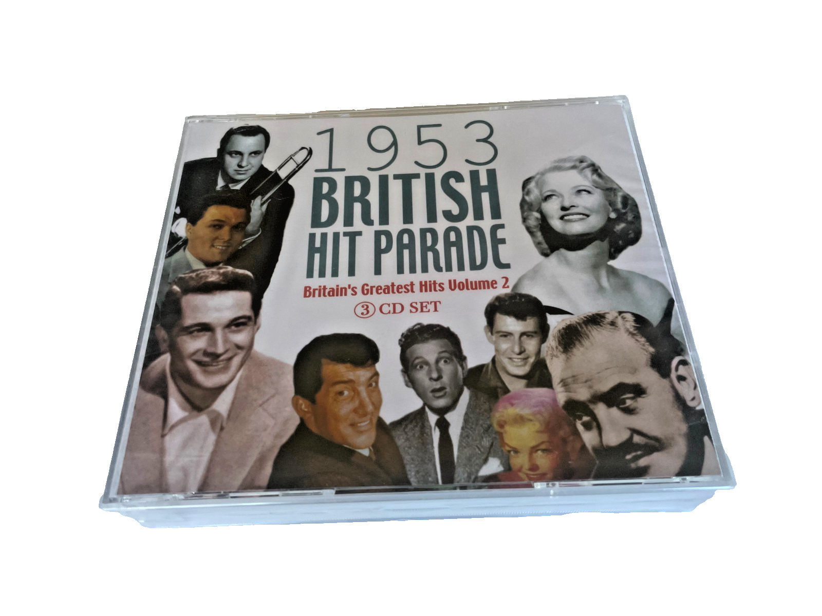 1953 British Hit Parade - Britain's Greatest Hits Vol. 2 - 3 CD's - Brand New