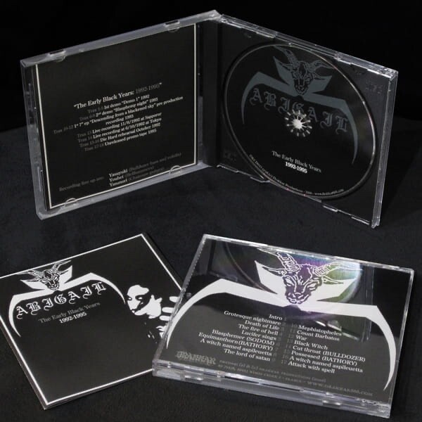 Abigail - The Early Black Years CD Black Thrash Metal Sabbat Metalucifer