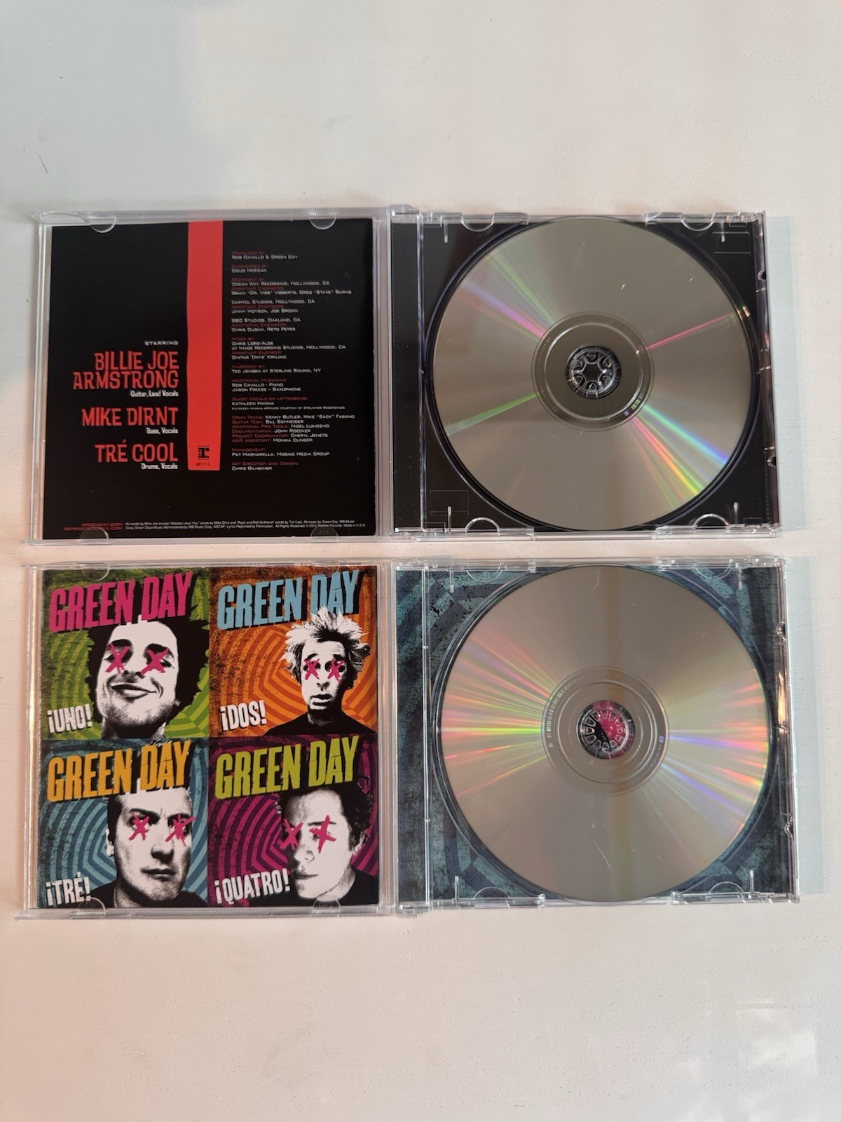 Green Day CD Collection Lot (8 CDs) American Idiot Nimrod Warning 1039 + More