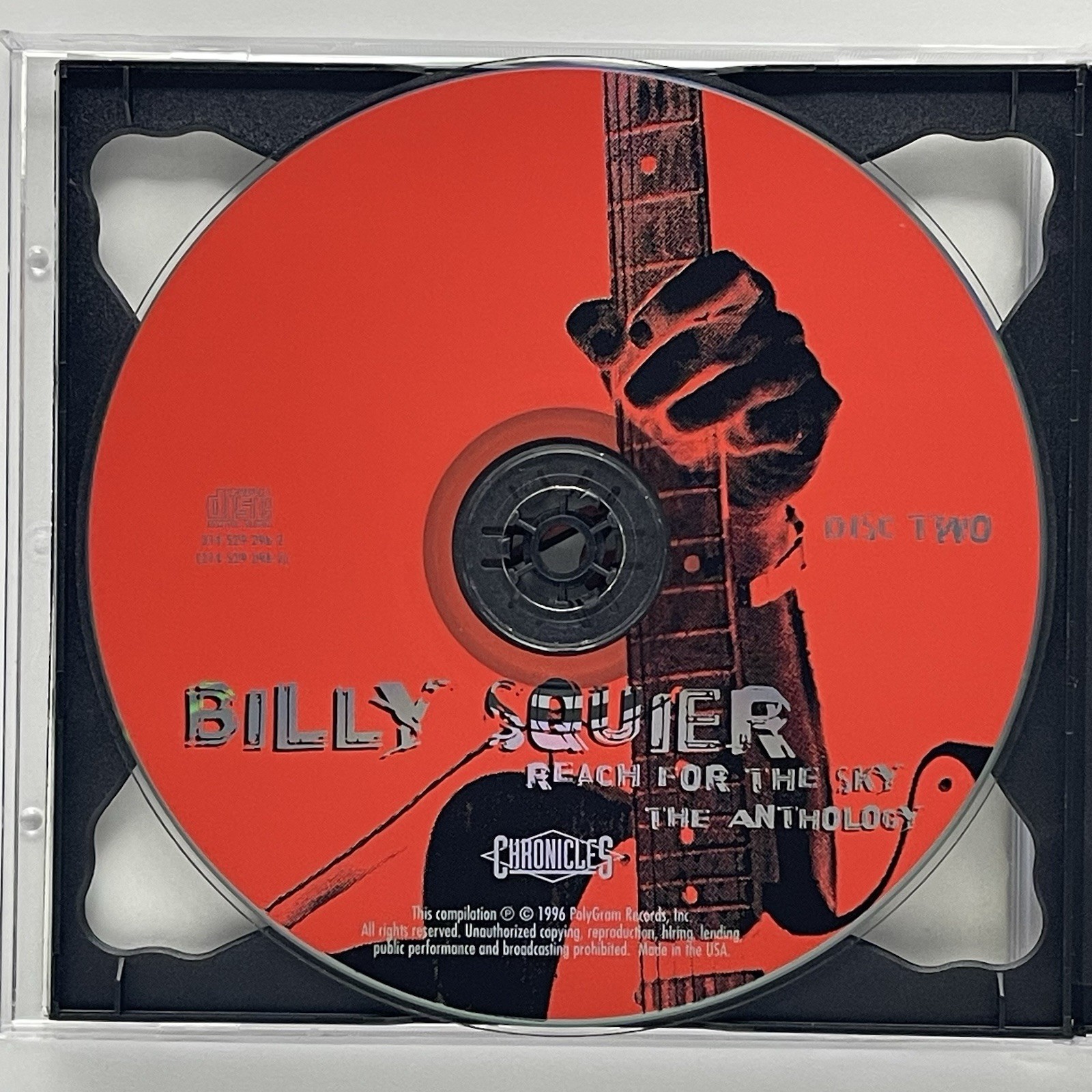 Billy Squier - Reach for the Sky: The Anthology (CD, 1996, 2-Discs, Chronicles)