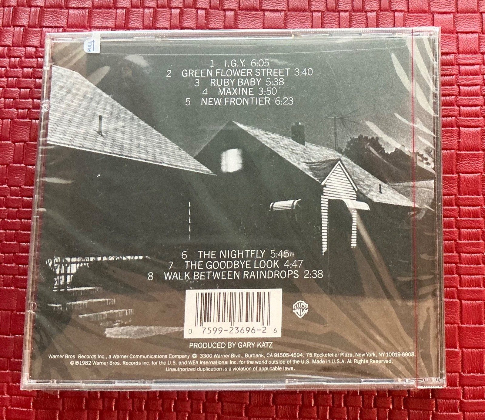DONALD FAGAN of Steely Dan - Nightfly CD 1990 BRAND NEW SEALED
