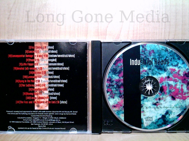 The Fear And The Anguish At The End by Industrial Heads (CD, 1995, Furnace)