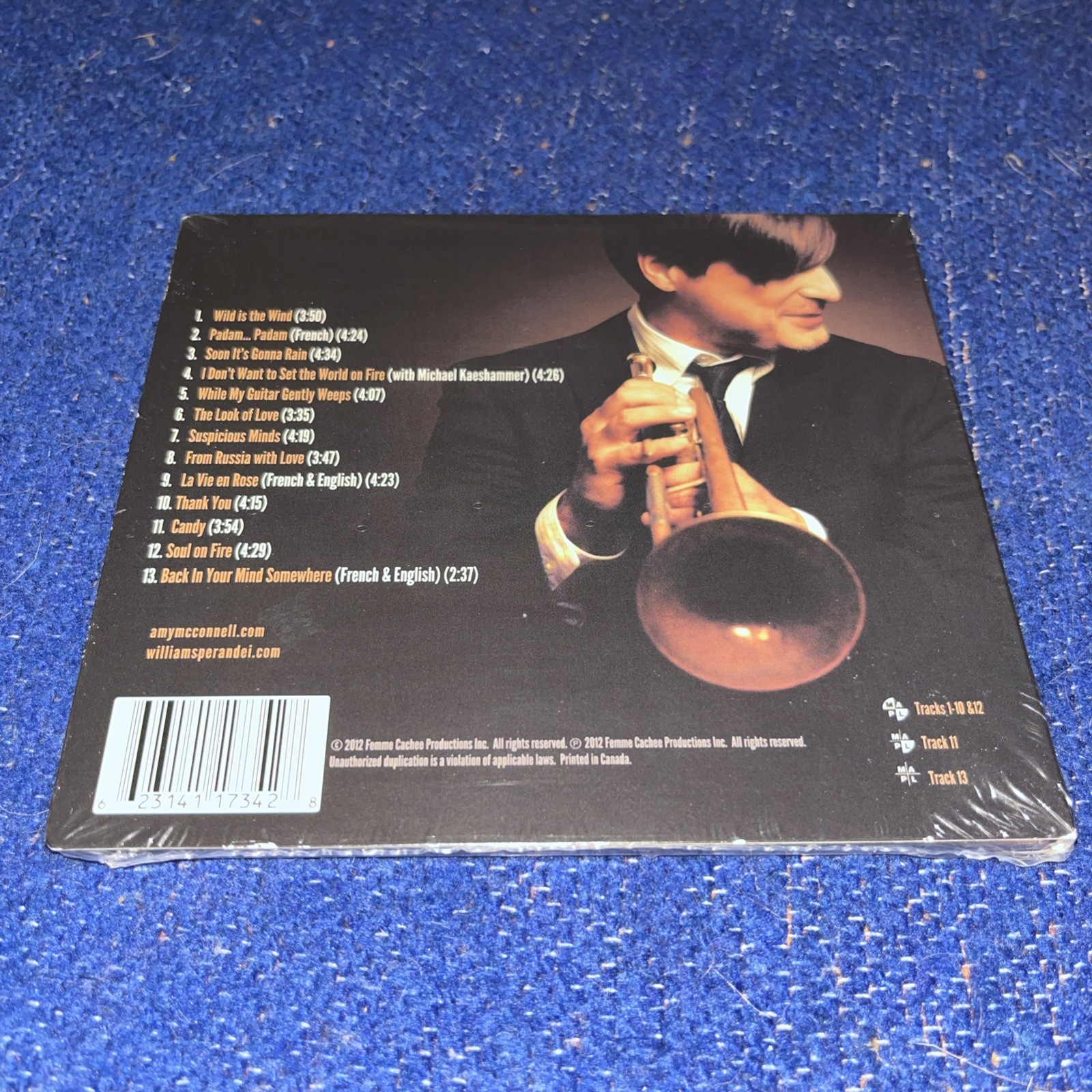AMY MCCONNELL & WILLIAM SPERANDEI - Stealing Genius - CD 2012 - New Sealed OOP