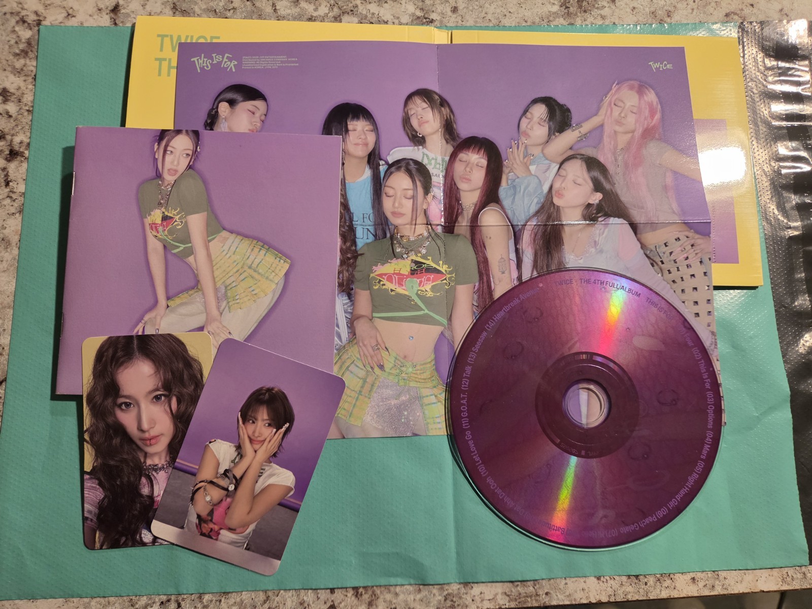 Twice- This Is For 4th Full Album Digipak Ver (CD, 2025, JYP Entertainment)