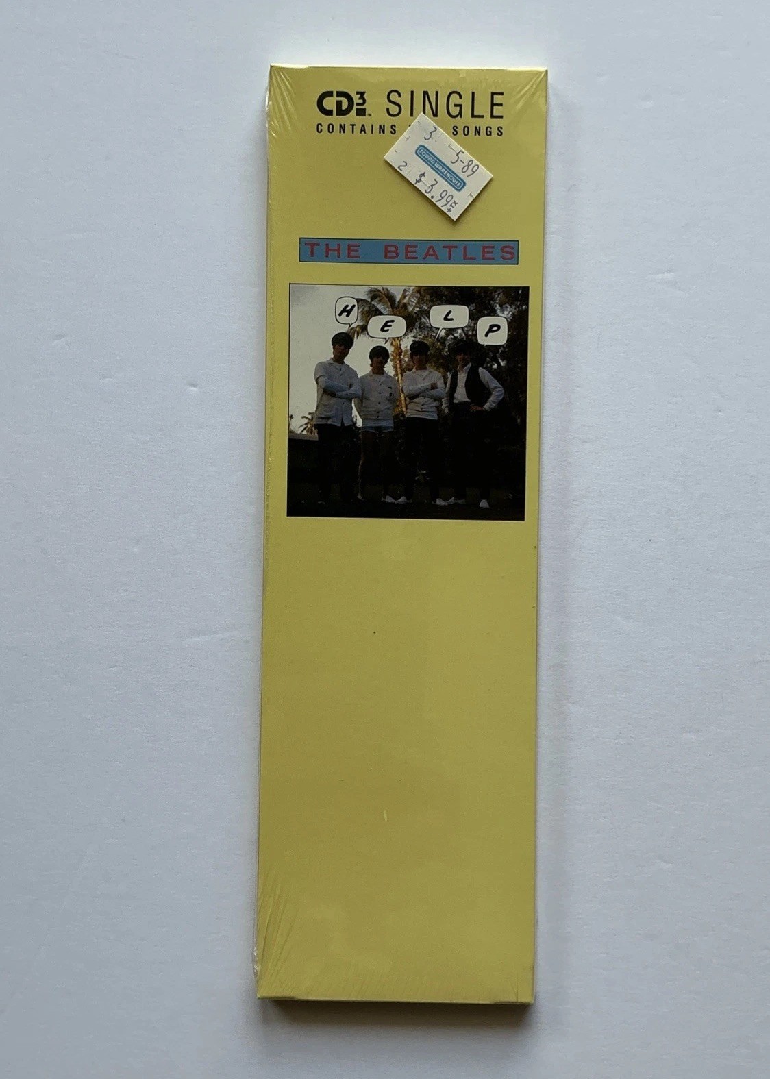 The Beatles 3 inch CD3 Singles 1989 Release Lot of 4 New in Sealed Packages