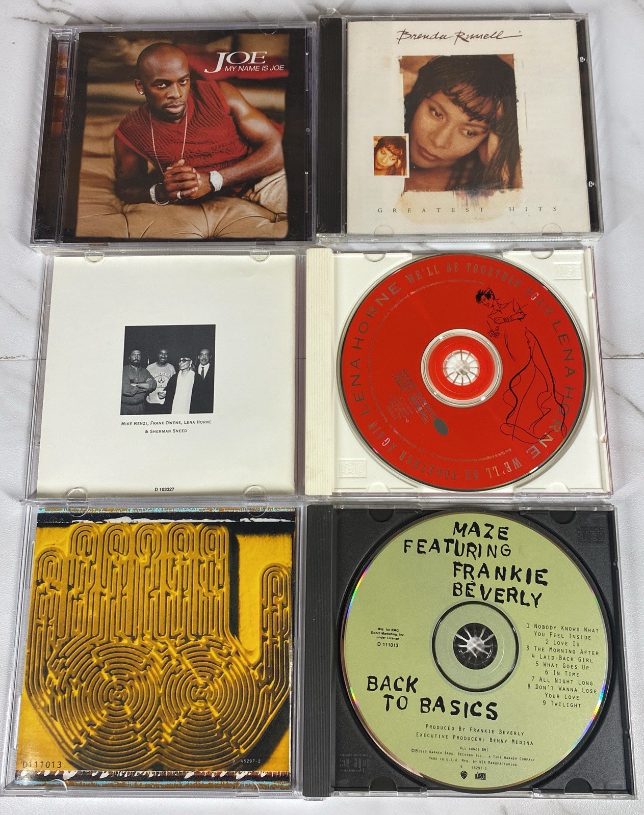 Soul R&B Funk CD Lot of 24 - R. Kelly, Tamia, Keith Sweat ..... all pictured