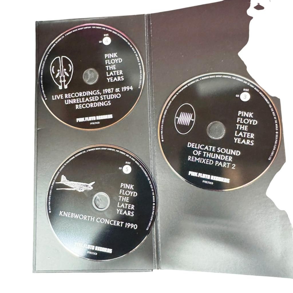 Pink Floyd ~ The Later Years 1987-2019 Box Set CD/DVD/Blu-ray/7" Vinyl in Shrink