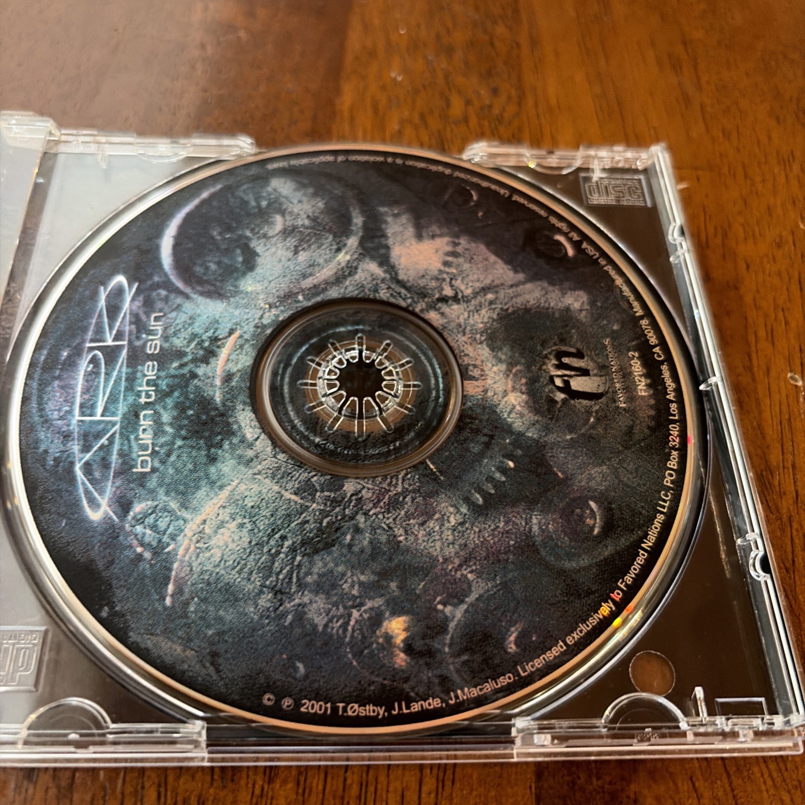 Burn the Sun by Ark Cd New Iommi Singer Jorn Lande Black Sabbath Dio Masterplan