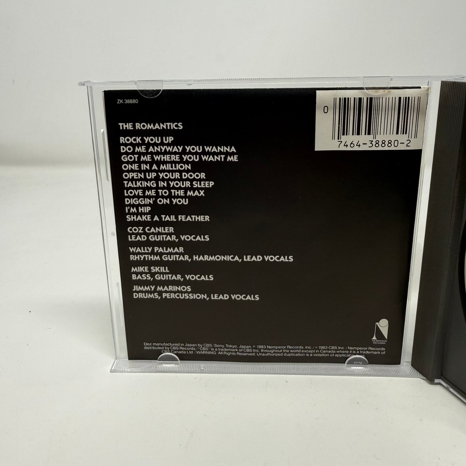 The Romantics – In Heat (CD, 1983, Japan Press) New Wave Pop Rock Nemperor Rare