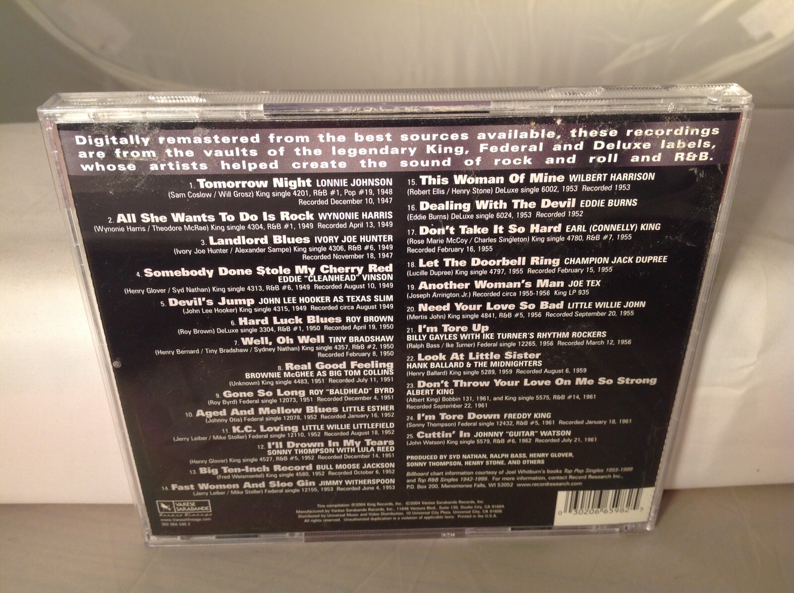 Dealing With The Devil 25 Essential Blues Classics Rare CD.