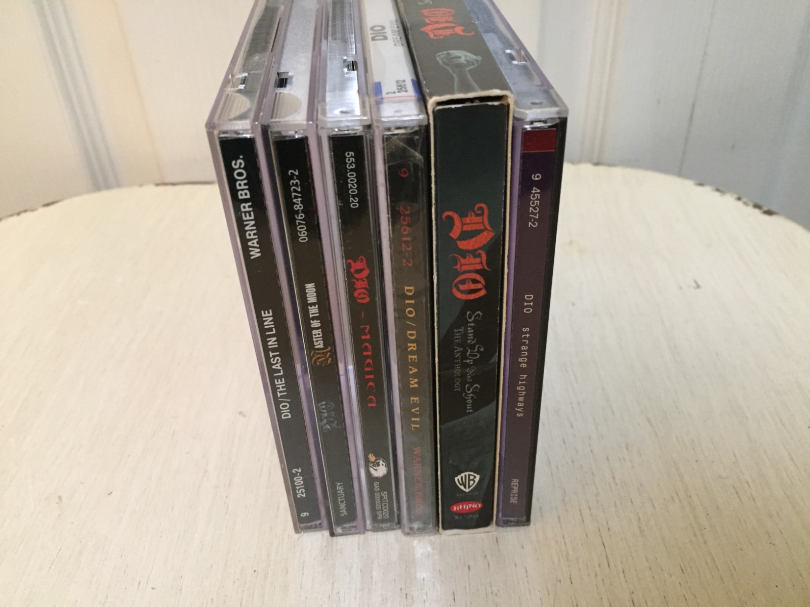 Dio 6 CD Lot At Stand Up & Shout, DREAM EVIL (NEW), LAST IN LINE, HEAVY METAL