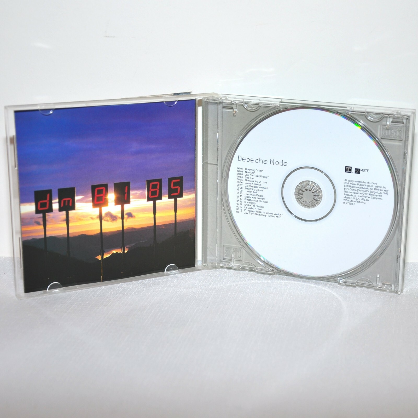 Depeche Mode CD The Singles 1981-1985 1998 Reprise Records People Are People