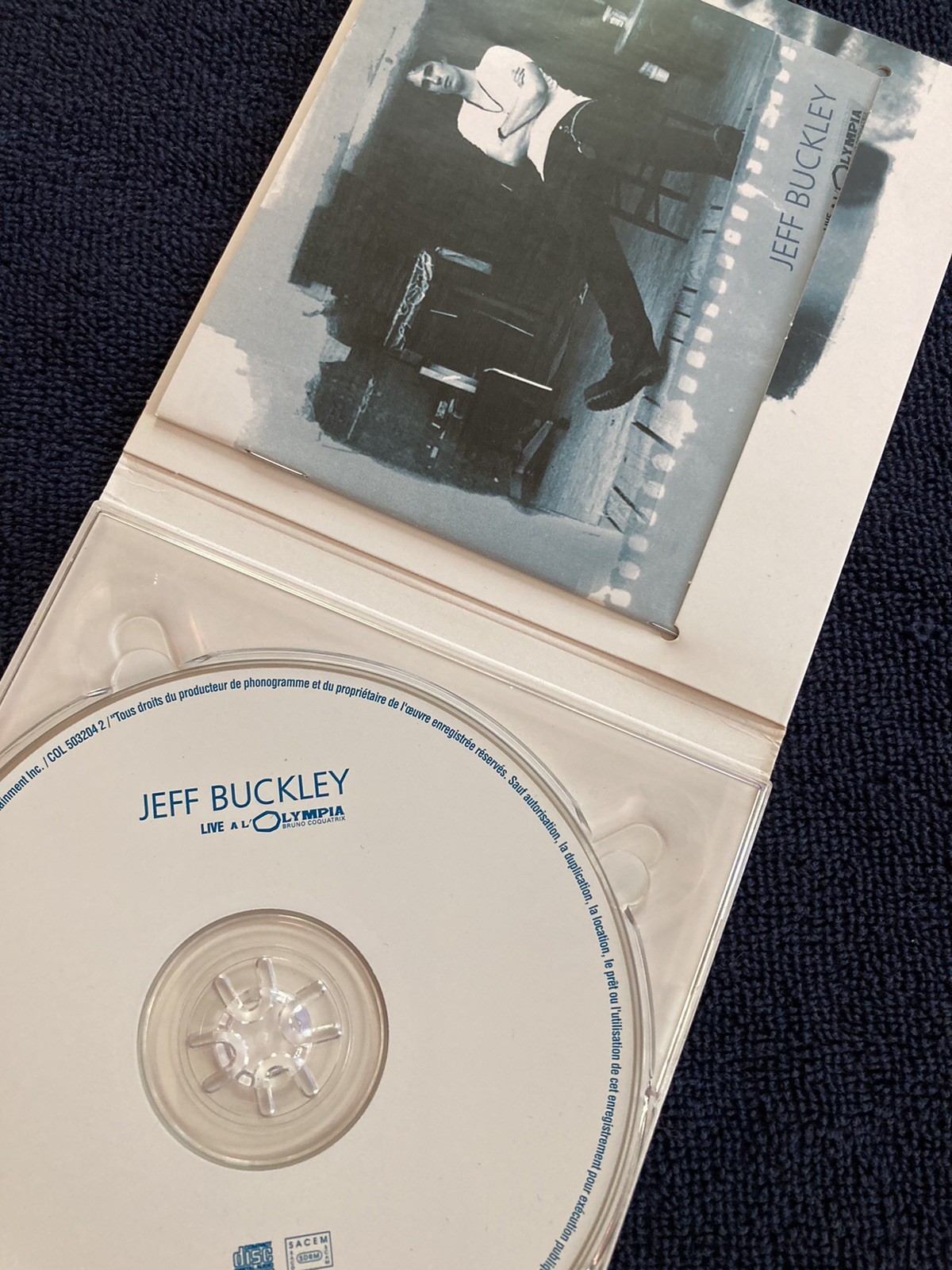 Live a l'Olympia [Digipak] by Jeff Buckley (CD, Jun-2001, Sony/Columbia)