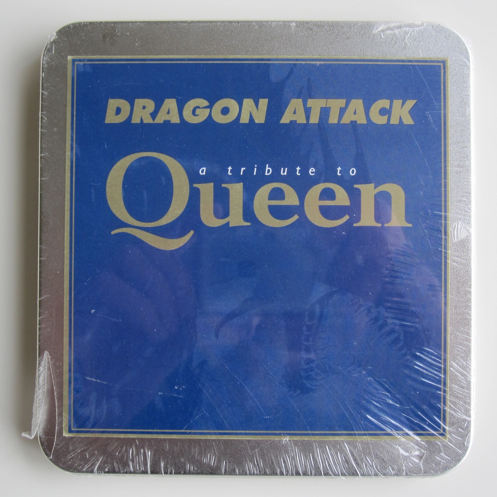 Dragon Attack 'A Tribute To Queen' CD Album Sealed Metal Tin Case (1996)